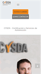 Mobile Screenshot of cysda.es